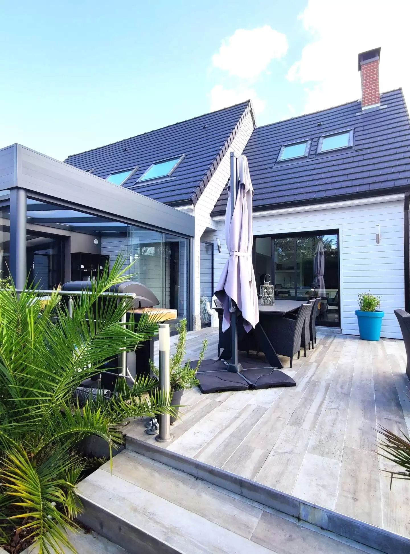 Réhabilitation complète d’une maison de 160 m2 – Saint-Martin-de-Boscherville 